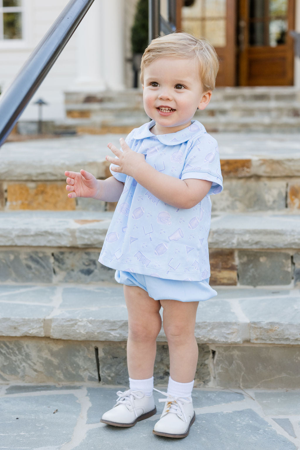 James & Lottie Rory Diaper Set, Game On