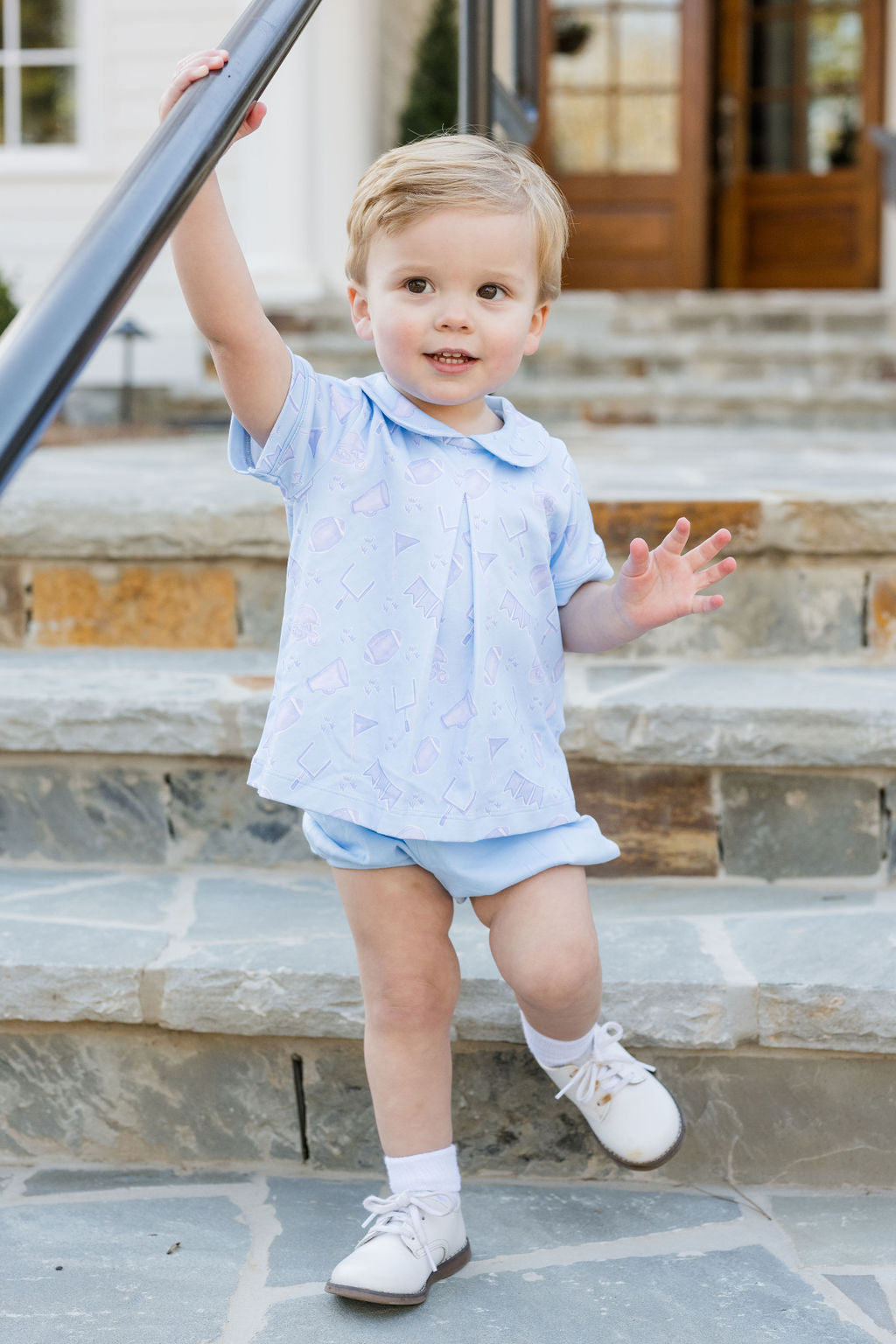 James & Lottie Rory Diaper Set, Game On