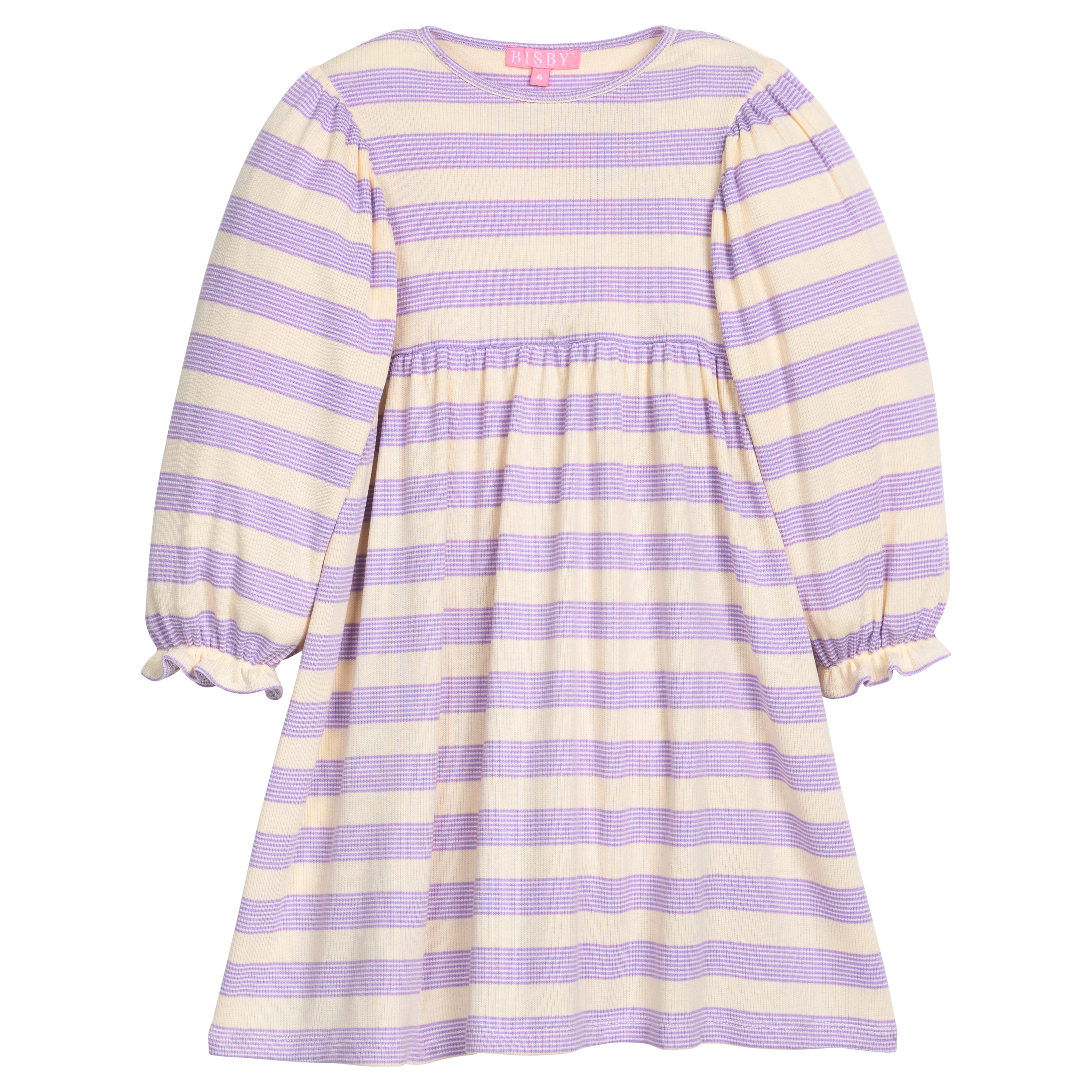 Bisby Rugby Dress, Lavender Multi Stripe