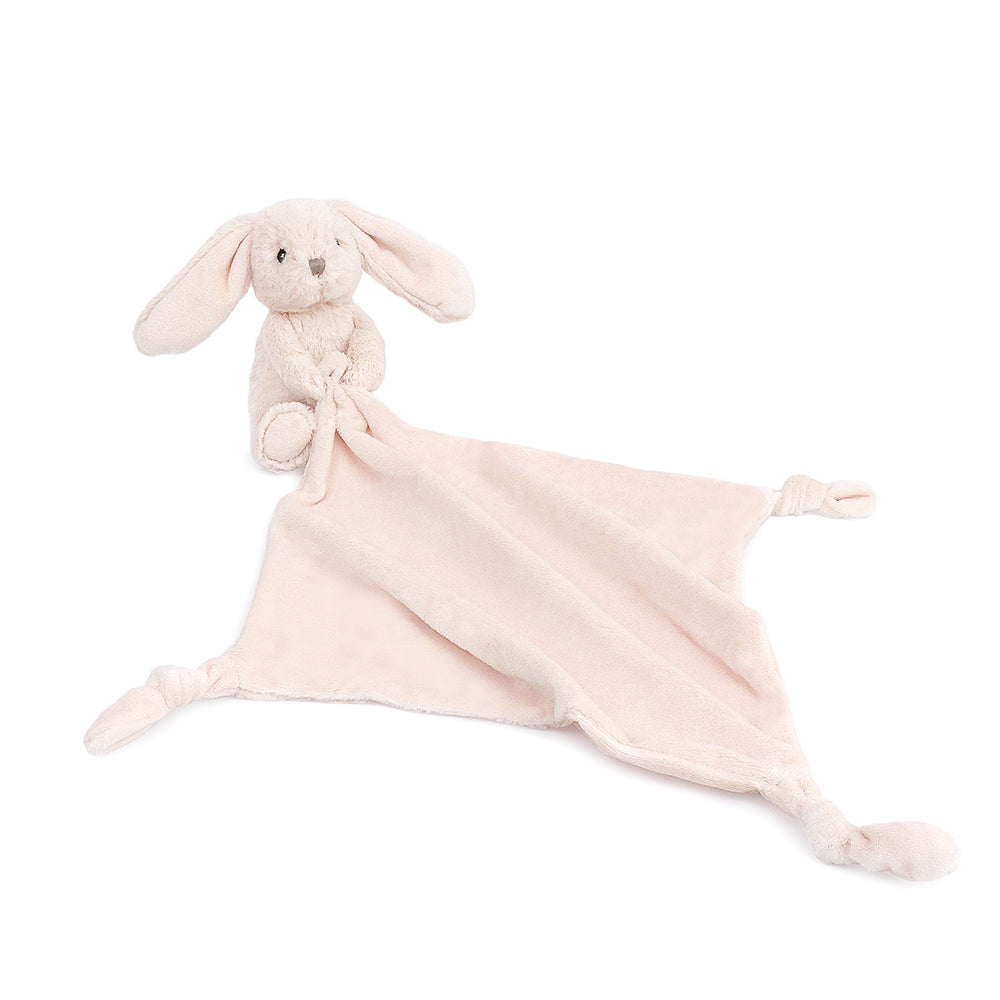 Mon Ami Rosie Bunny Knotted Security Blanket