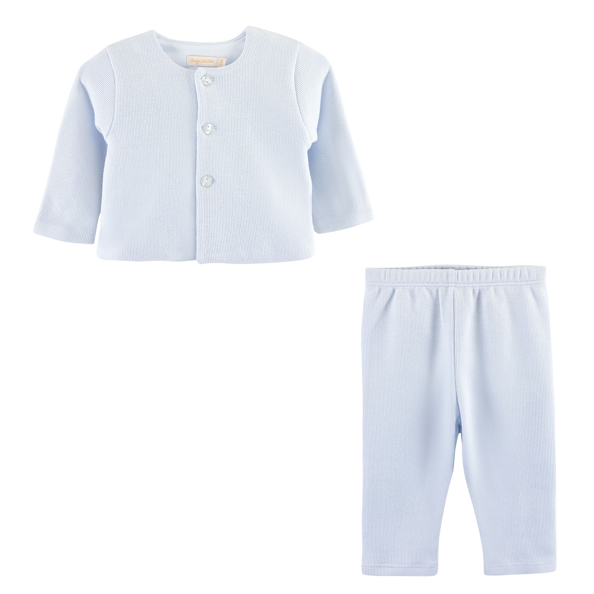 Baby Club Chic English Knot Cardigan with Pants Set