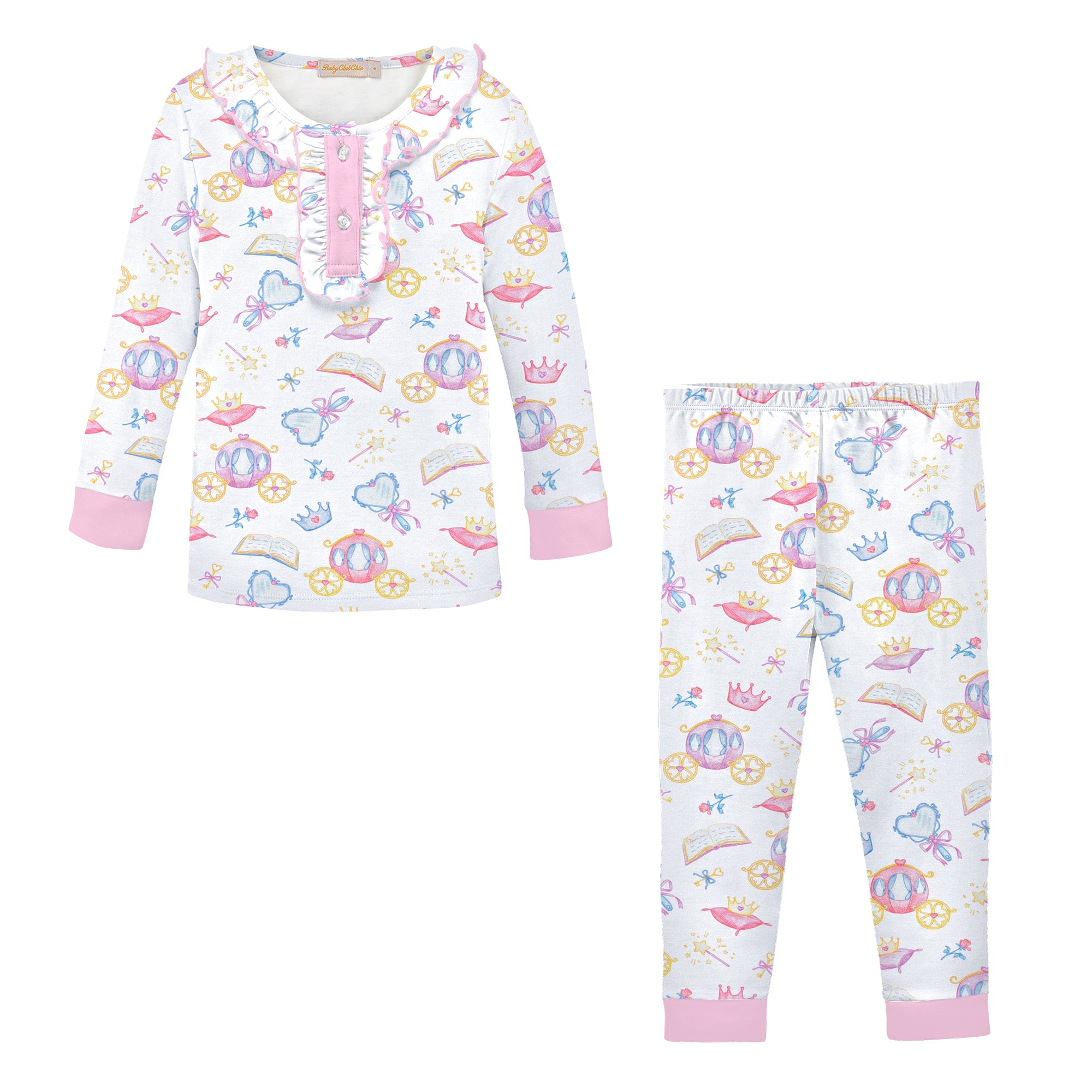 Baby Club Chic Once Upon A Time Printed Kid Set