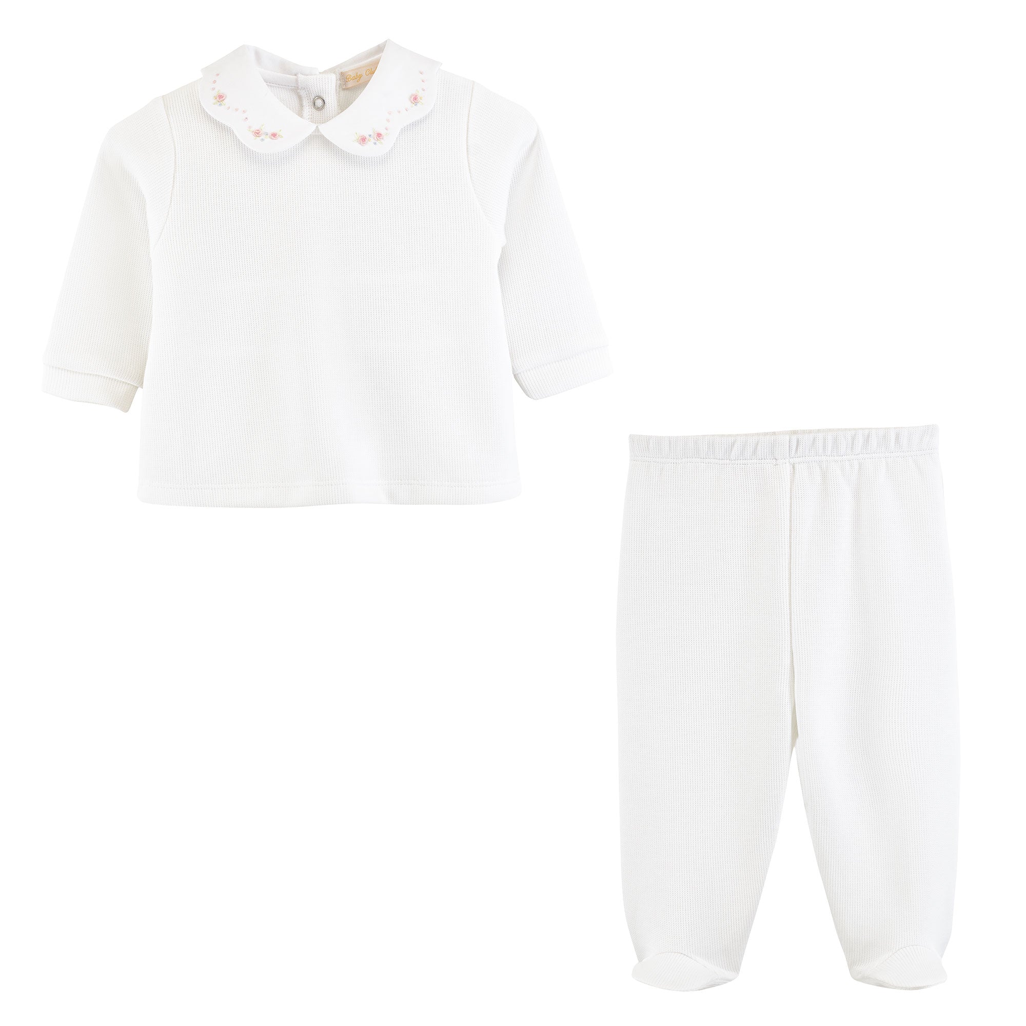 Baby Club Chic English Knot Top and Pant Set