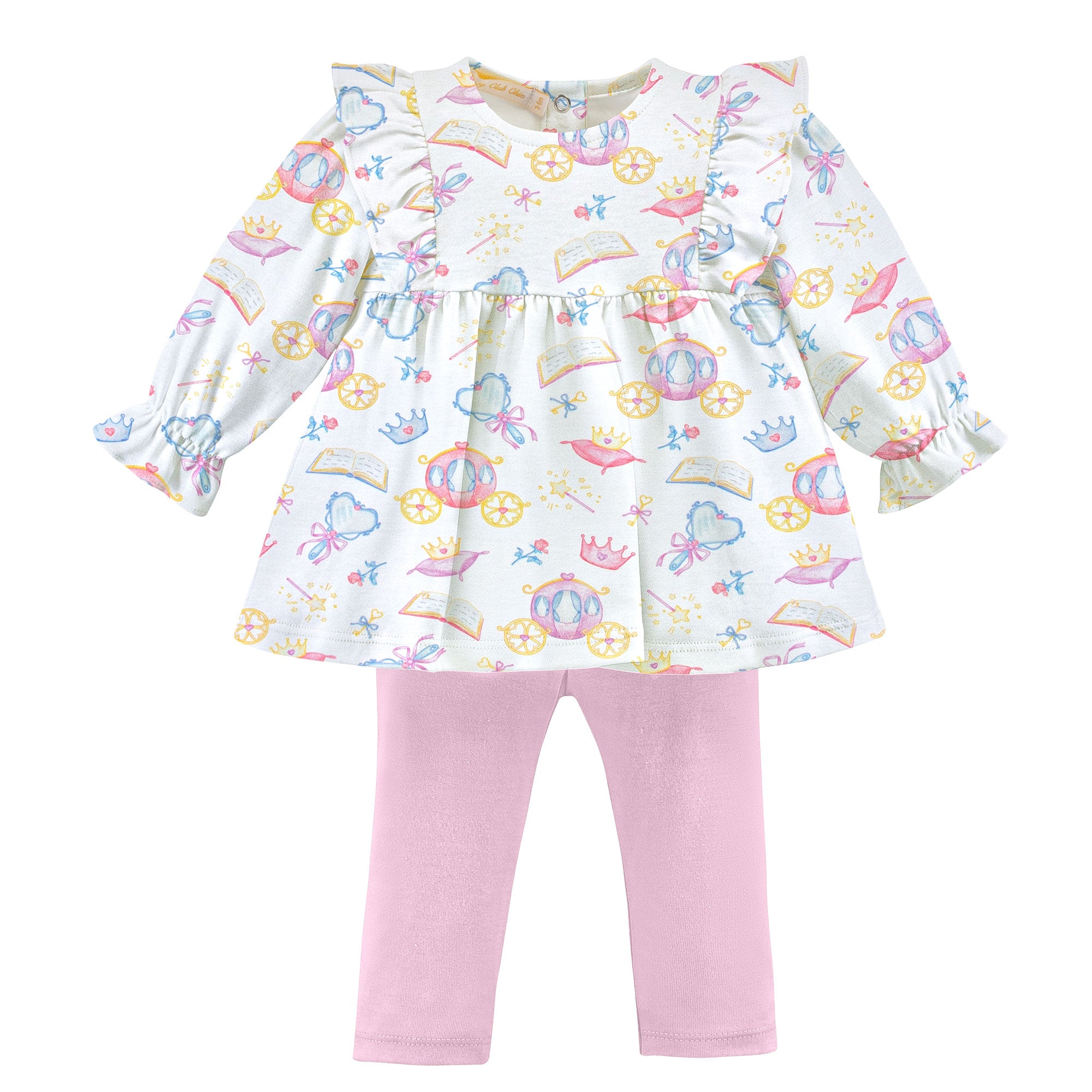 Baby Club Chic Once Upon A Time Ruffled Leggings Set