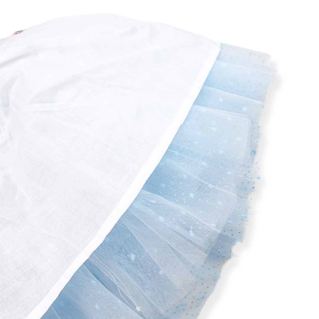 Doe A Dear Dot Mesh Tee & Tutu