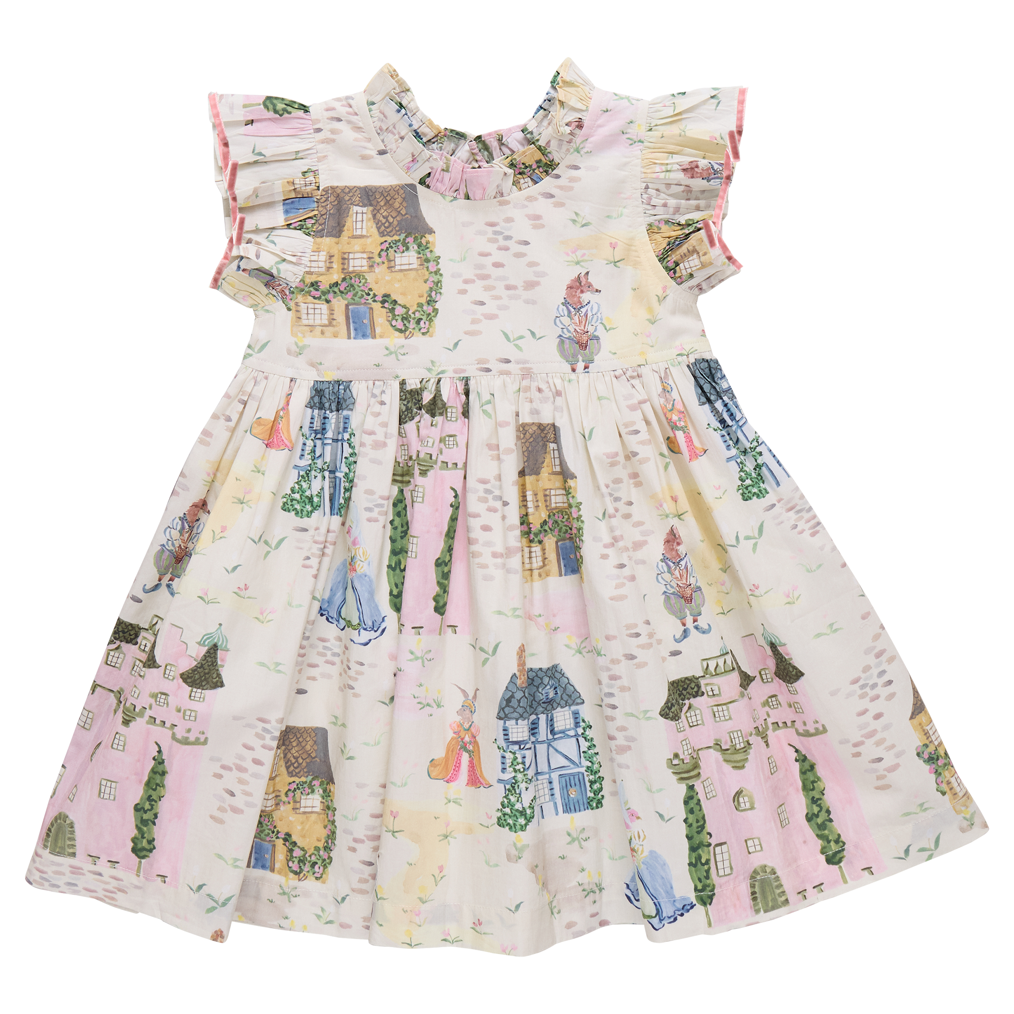Pink Chicken Jennifer Dress, Whimsical Castle