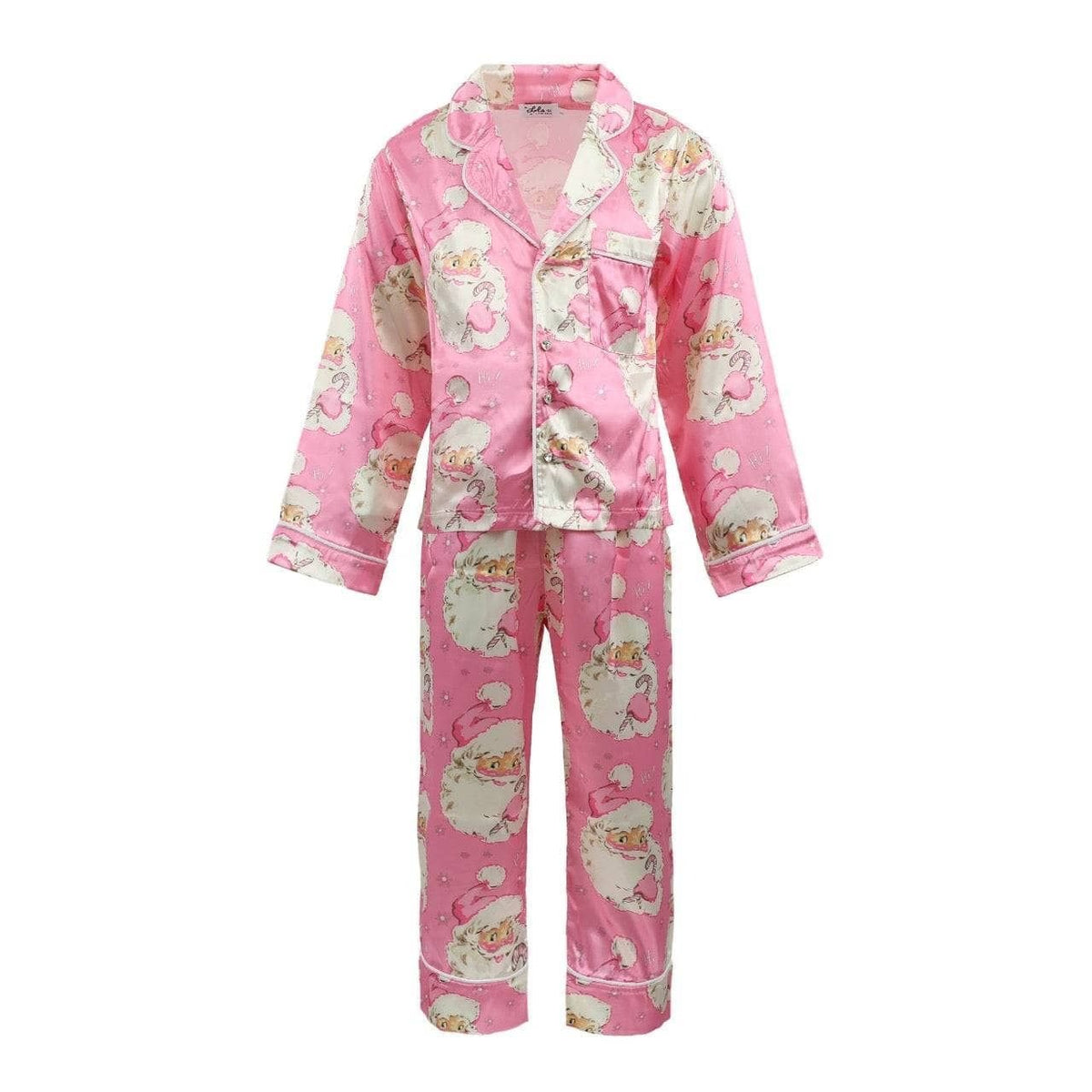 Lola & The Boys Santa Love Silky Set