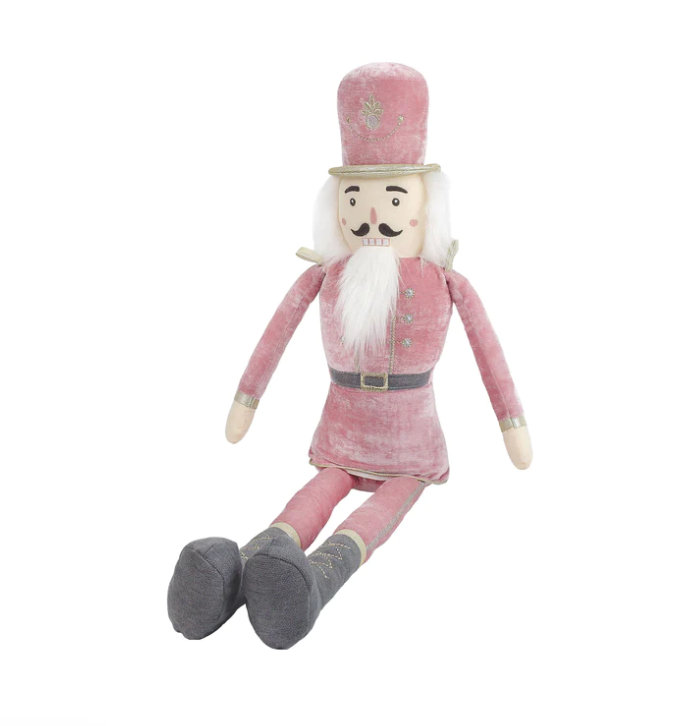 Mon Ami Large Nutcracker Shelf Sitter, Pink