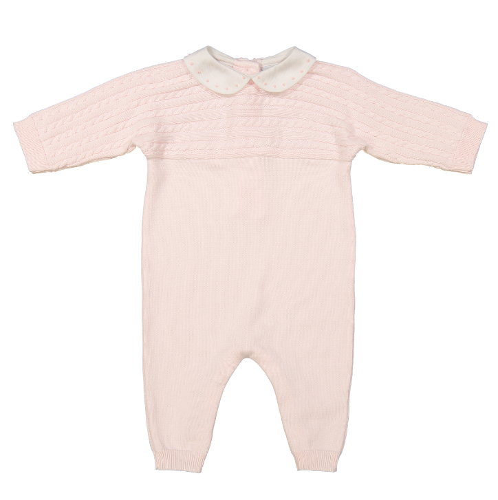 Feltman Brothers Cable Knit Pink Longall