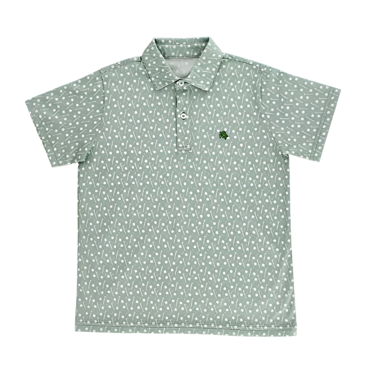 Bailey Boys Sport Polo, Golf on Green