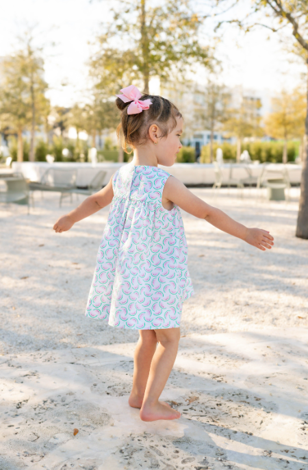 Mint Magnolia Lucy Dress, Waverly Watermelons