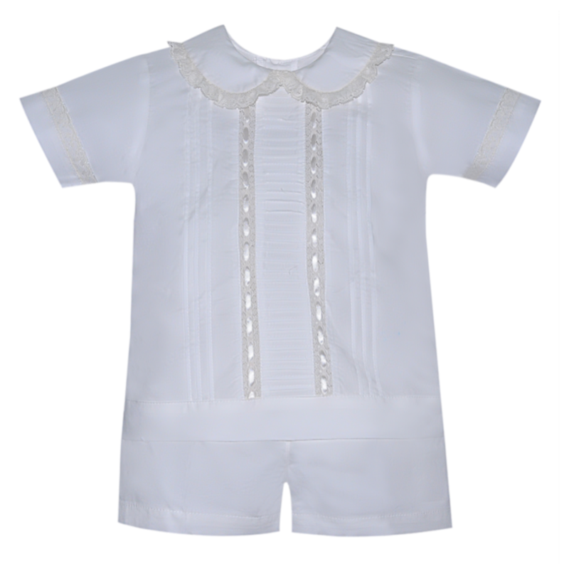 Phoenix & Ren White Davis Short Set