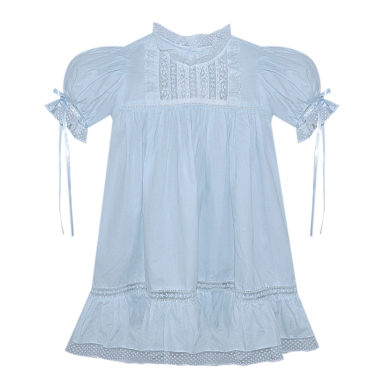 Lacey Dress- Light Blue 2T