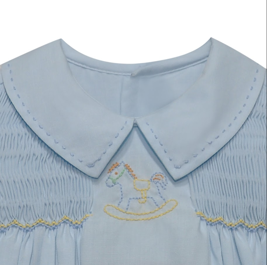 Baby Sen Blue Emerson Bubble, Rocking Horse