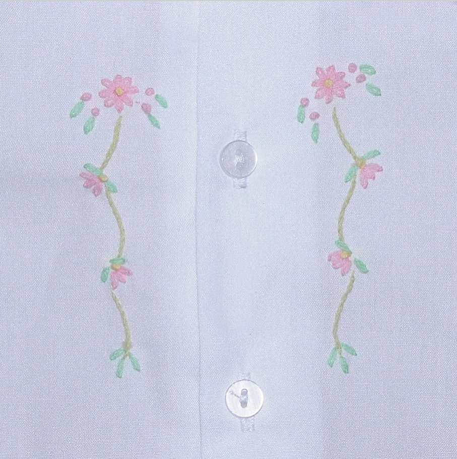 Baby Sen Pink Avery Diaper Set, Flowers