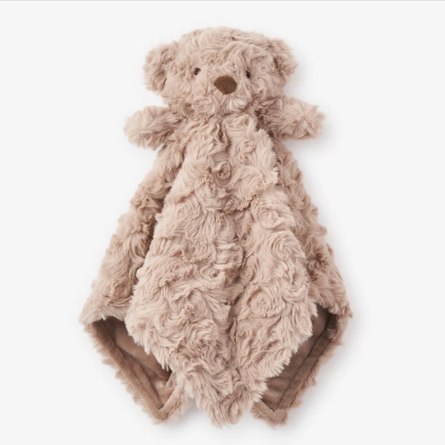 Elegant Baby Brown Bear Blankie