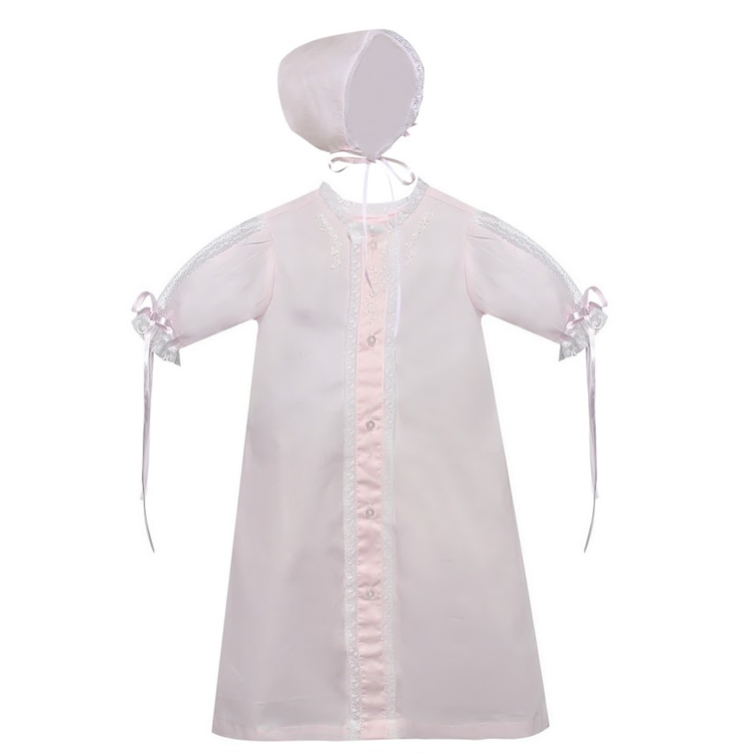 Baby Sen Pink Ridley Daygown, Sweet Daylight