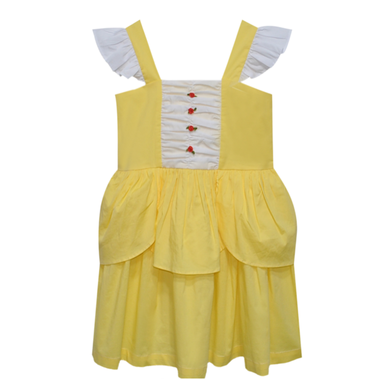 Remember Nguyen Yellow Belle Dress