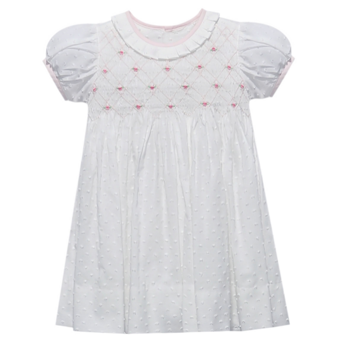 Remember Nguyen White Juliette Dress, Darlin' in Dots