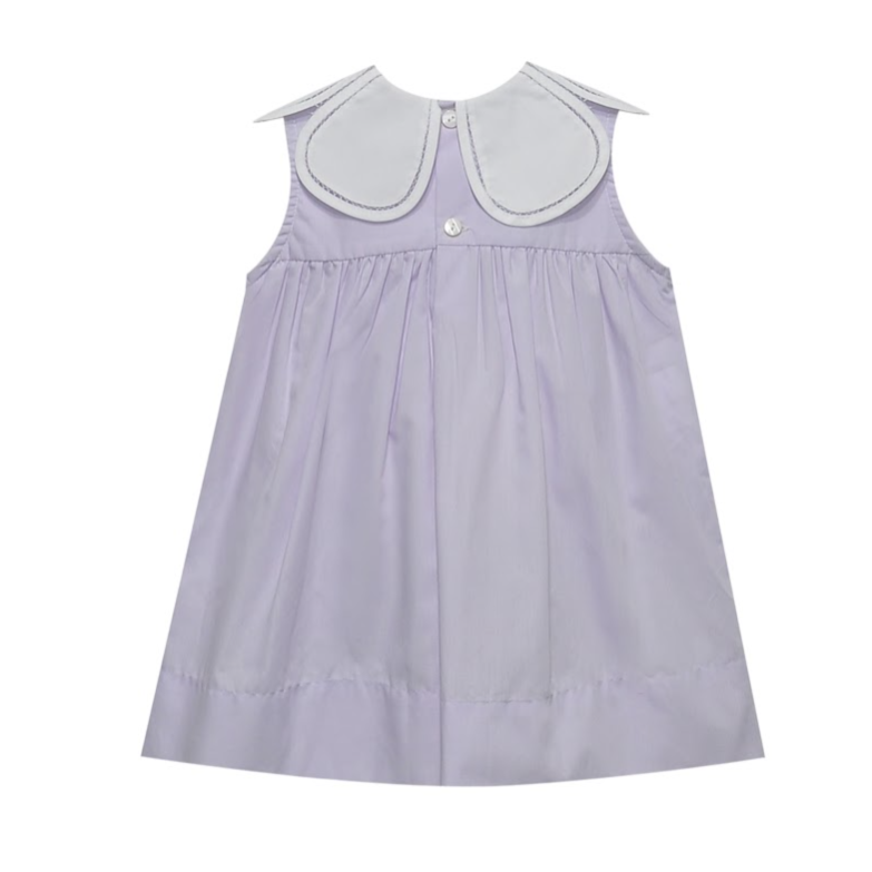 Remember Nguyen Purple Anna Mae Dress, Violet Vines