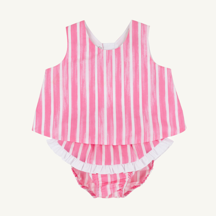 Beaufort Bonnet Mary Todd Tab Set, Sea Wall Stripe