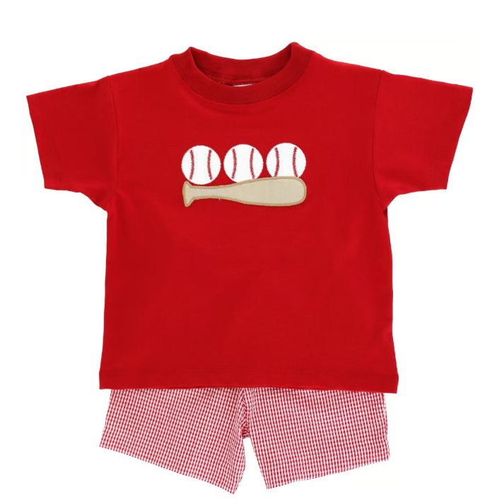 Bailey Boys Batter Up Short Set