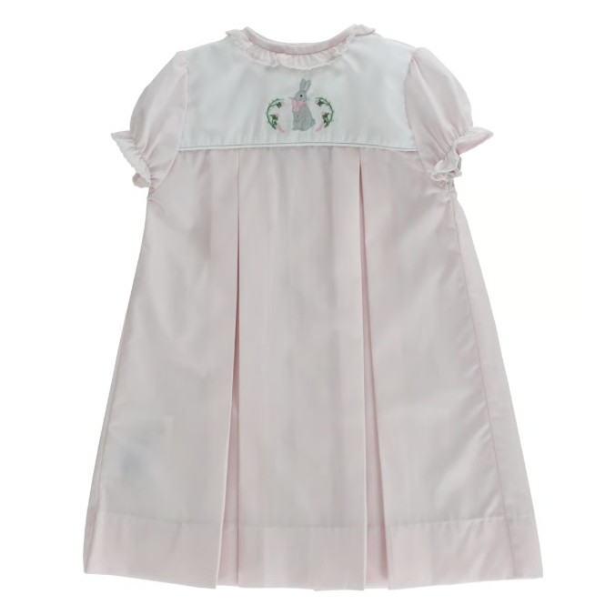 Bailey Boys Oliver Rabbit Pink Daygown