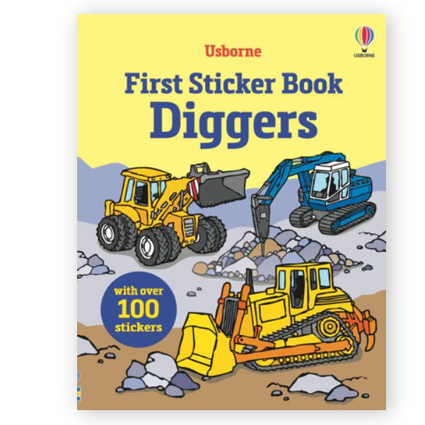 HarperCollins First Sticker Book Diggers