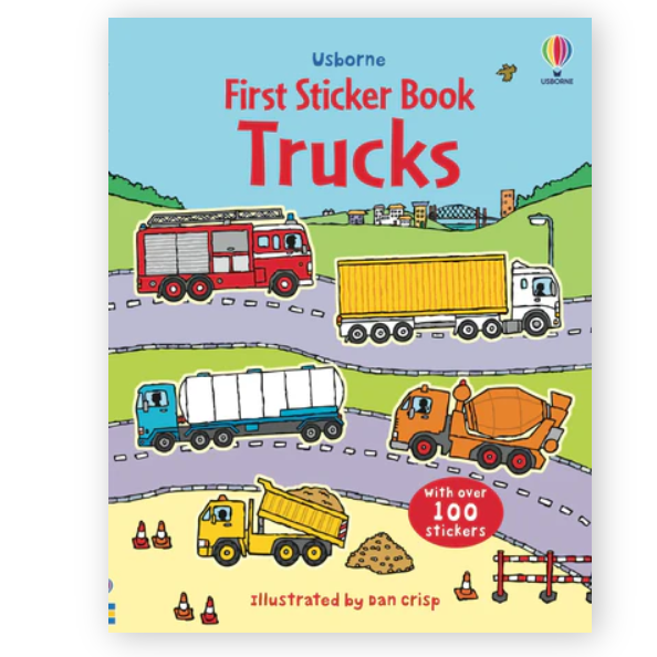 HarperCollins First Sticker Book Trucks
