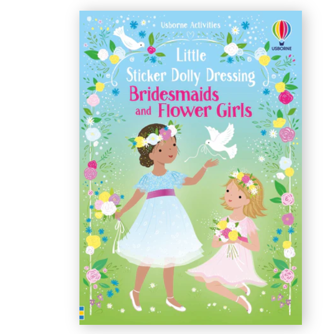 HarperCollins Little Sticker Dolly Dressing Bridesmaids & Flower Girls