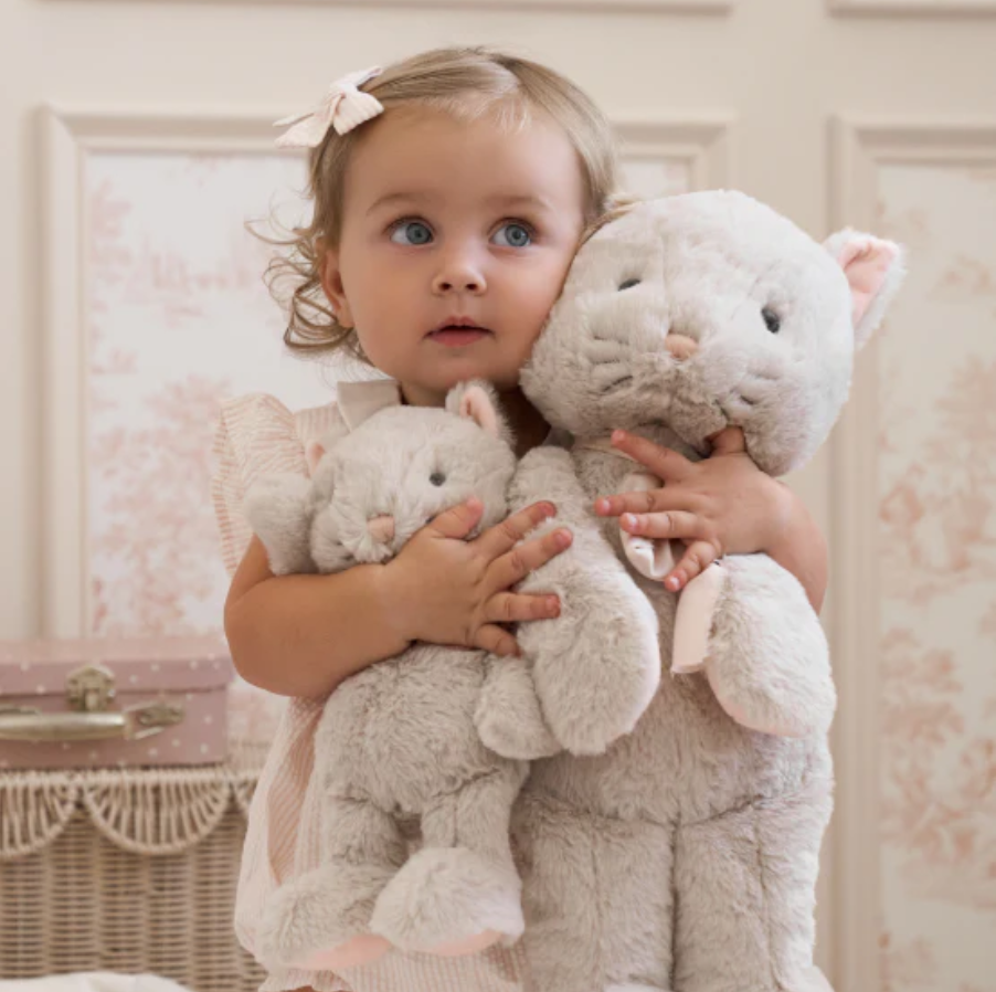 Elegant Baby 9" Taupe Plush Kitty