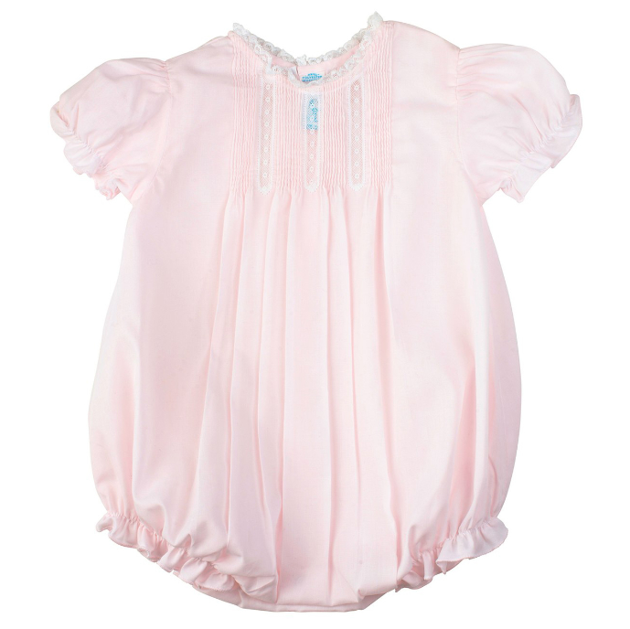 Feltman Brothers Pintucks & Lace Bubble