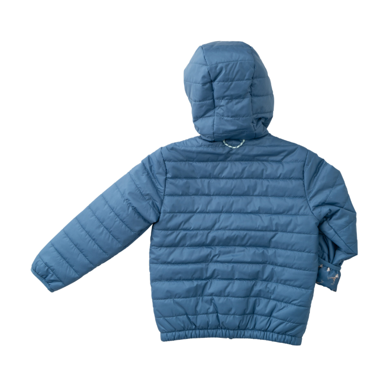 Prodoh Hooded Puffer Jacket, Copen Blue