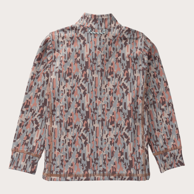 Prodoh PRO Performance 1/4 Zip Pullover, Neutral Stay in the Lines Camo