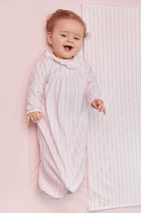 Nella Pima Pink Twirls Gown