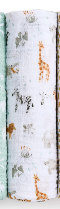 Aden & Anais Giraffe Safari Swaddles