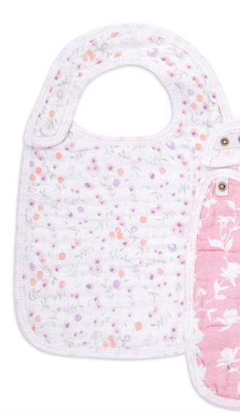 Aden & Anais Ma Fleur Classic Snap Bibs