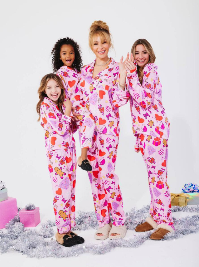 Lola & The Boys Lola's Christmas Silky Set