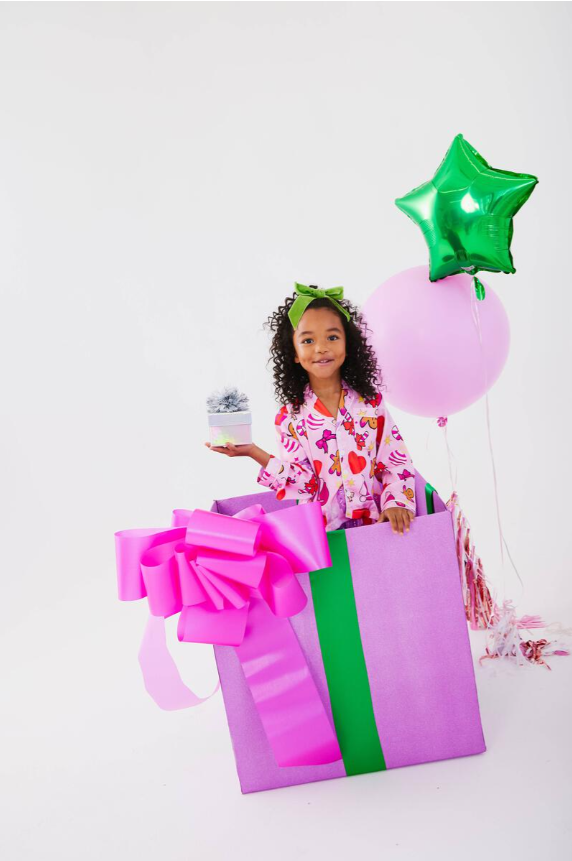 Lola & The Boys Lola's Christmas Silky Set