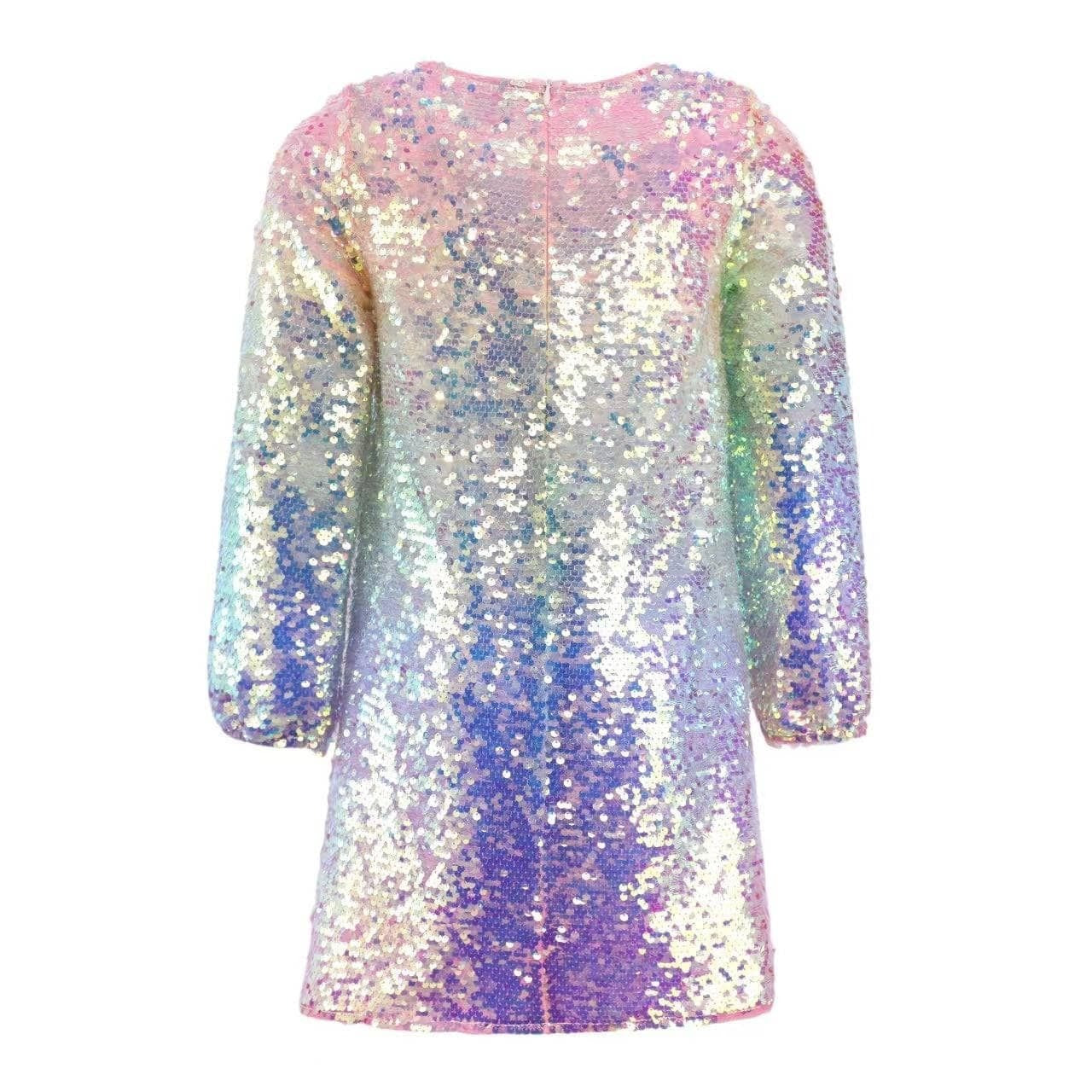 Lola & The Boys Sequin Ombre Party Dress