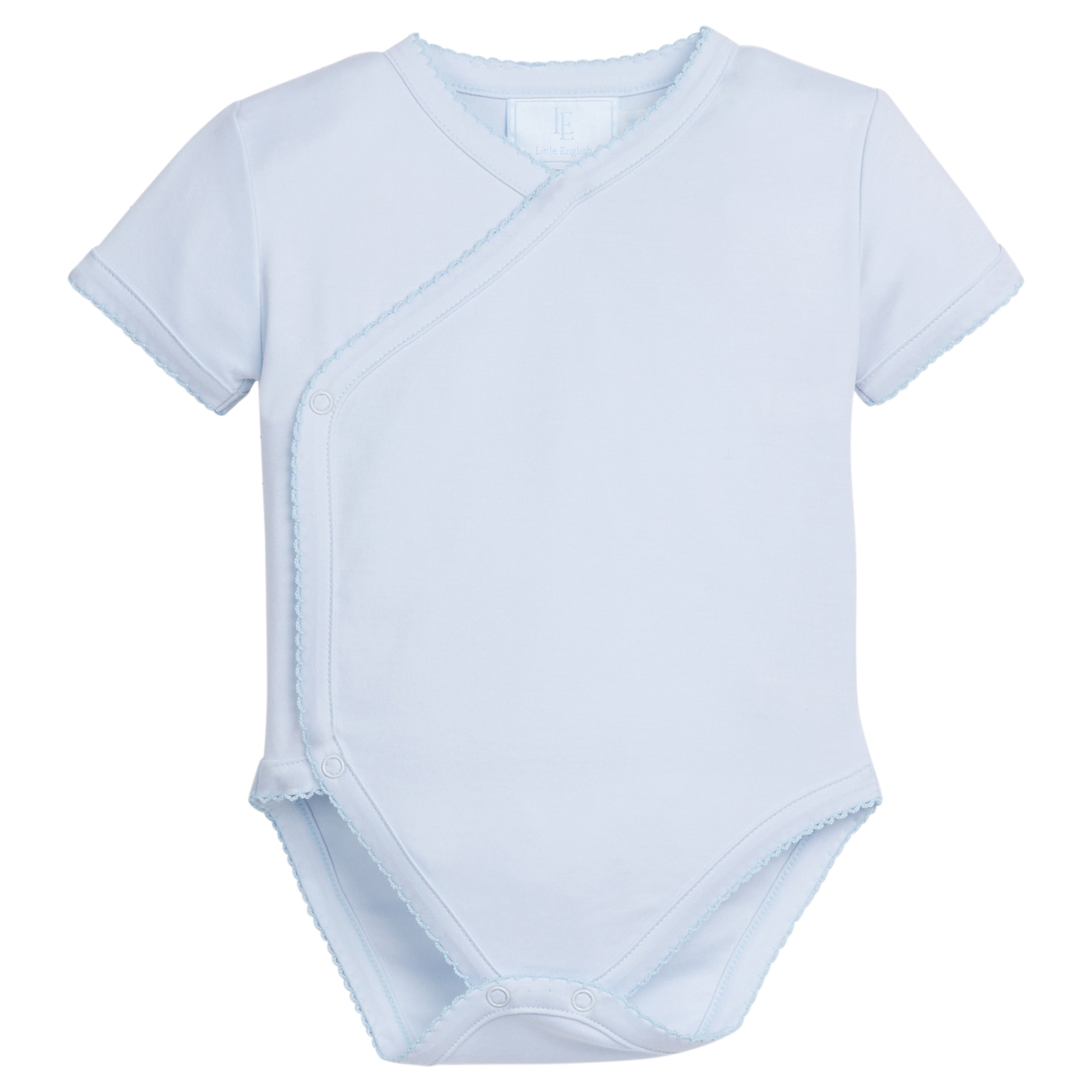Little English Onesies, Light Blue
