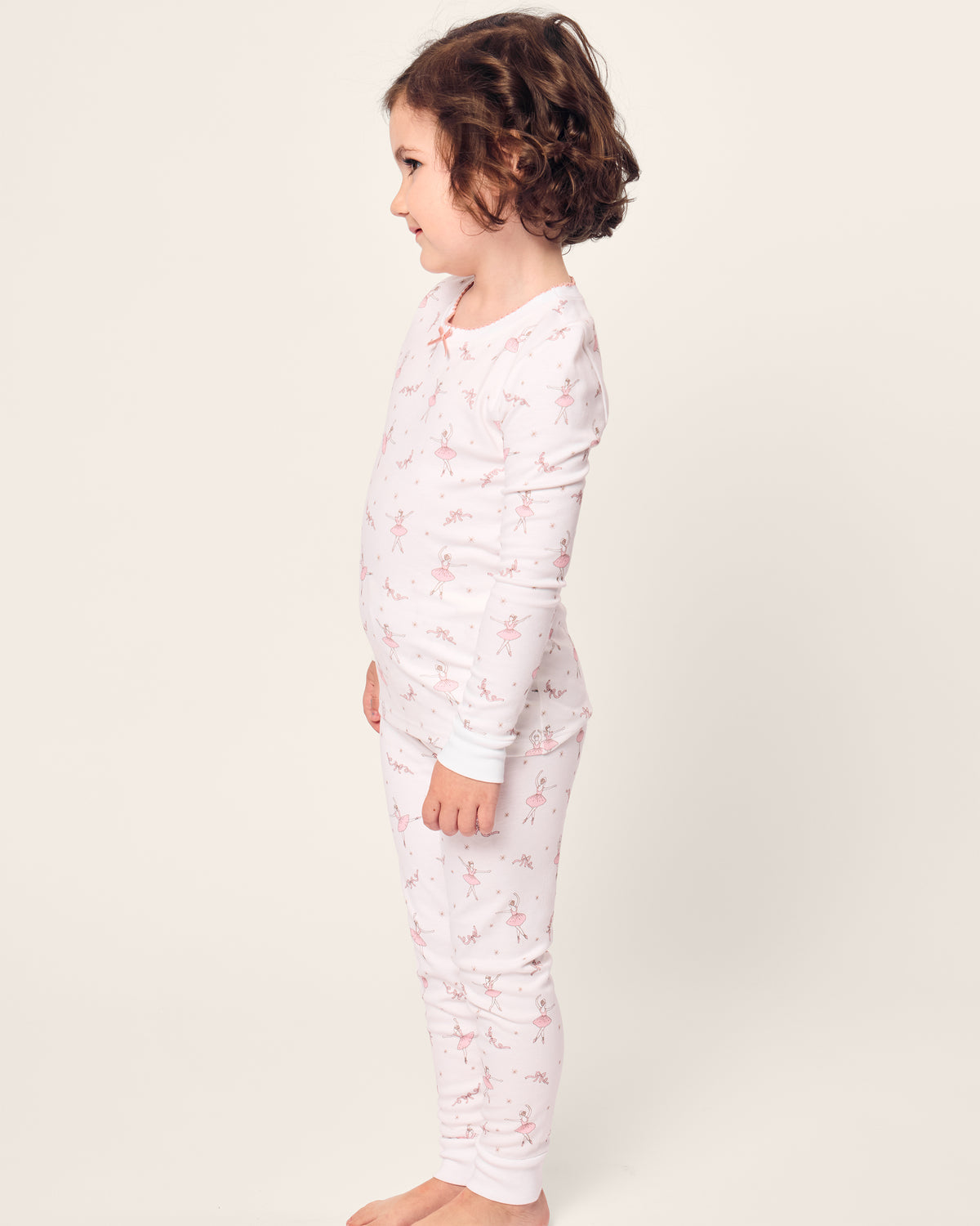 Petite Plume Pima Snug Fit Pajama Set, Sugar Plum Fairy