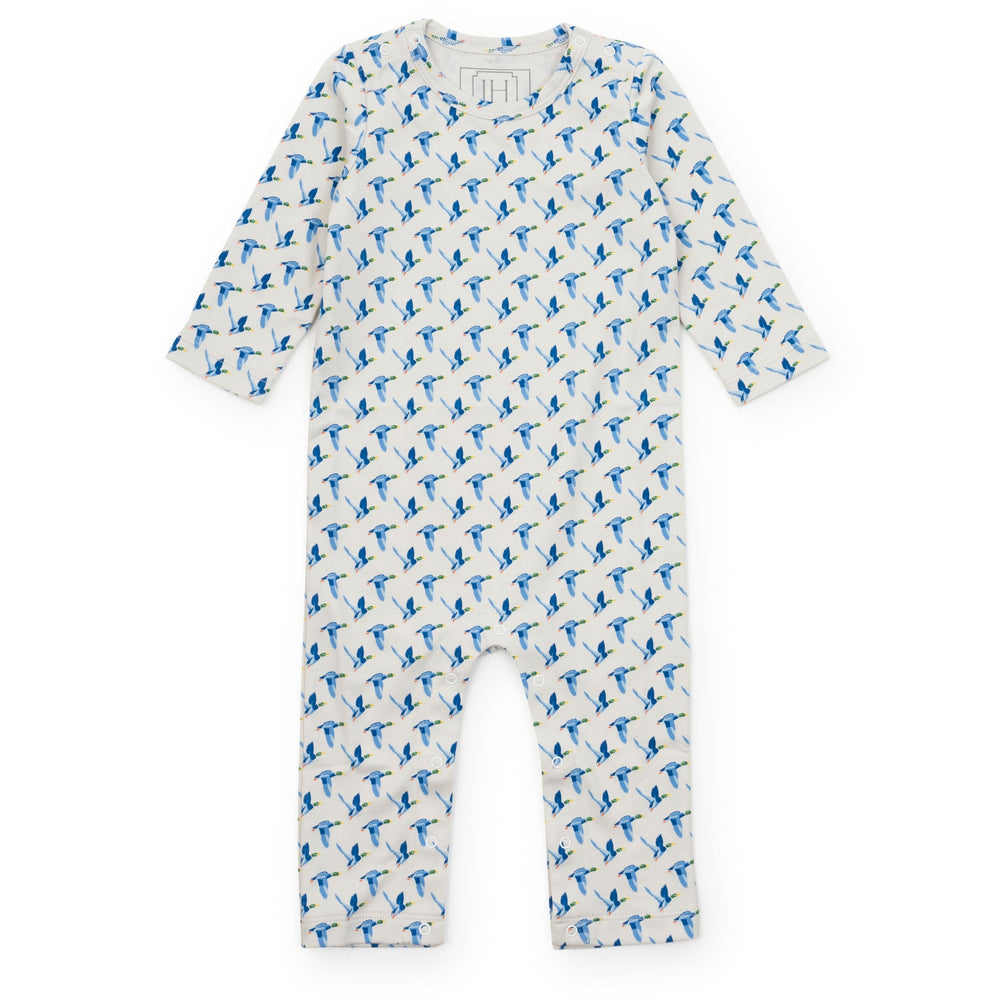 Lila & Hayes Thompson Romper, Mallard Ducks