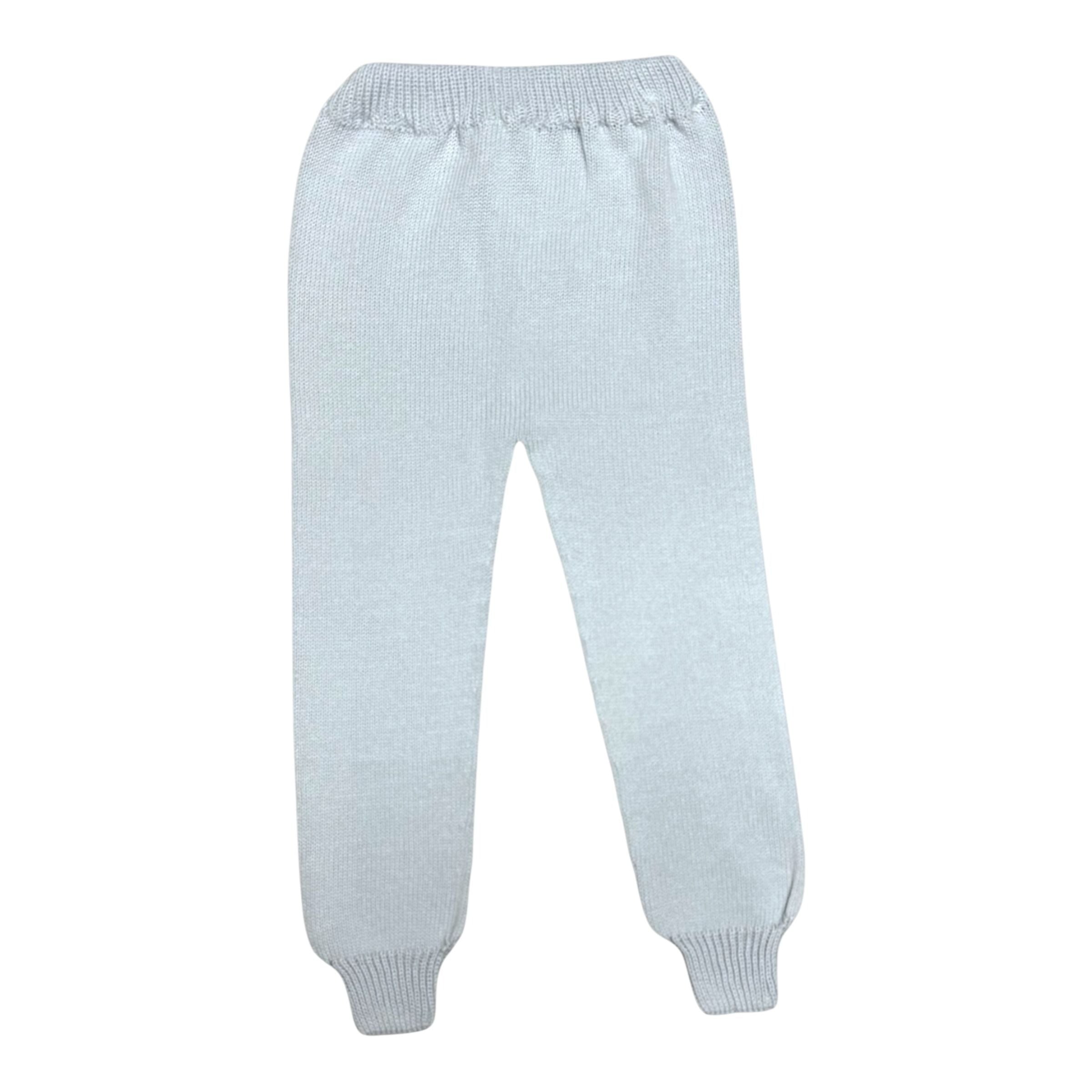 Mi Lucero Knit Joggers, Light Blue
