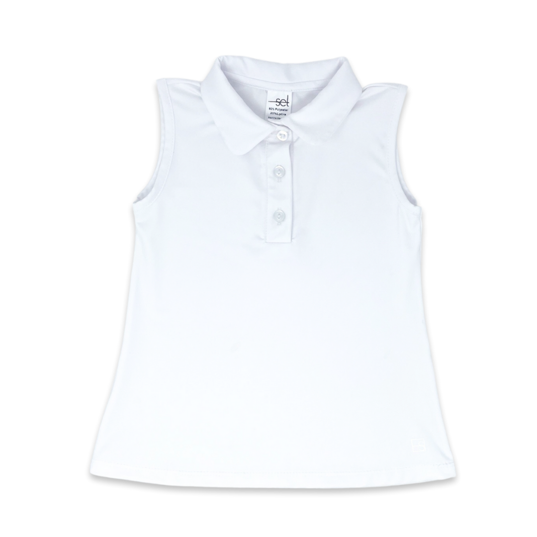 Set Athleisure Gabby Tank, Pure Coconut