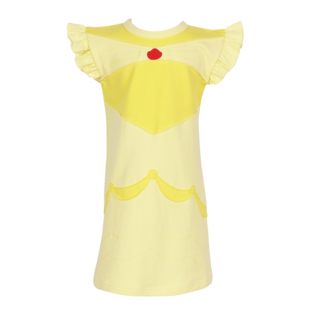 Yellow Lamb Princess Playtime Rose Dress