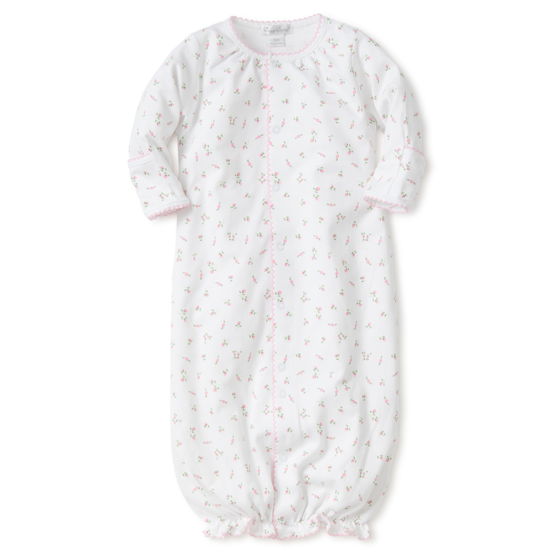 Kissy Kissy Garden Roses Print Converter Gown