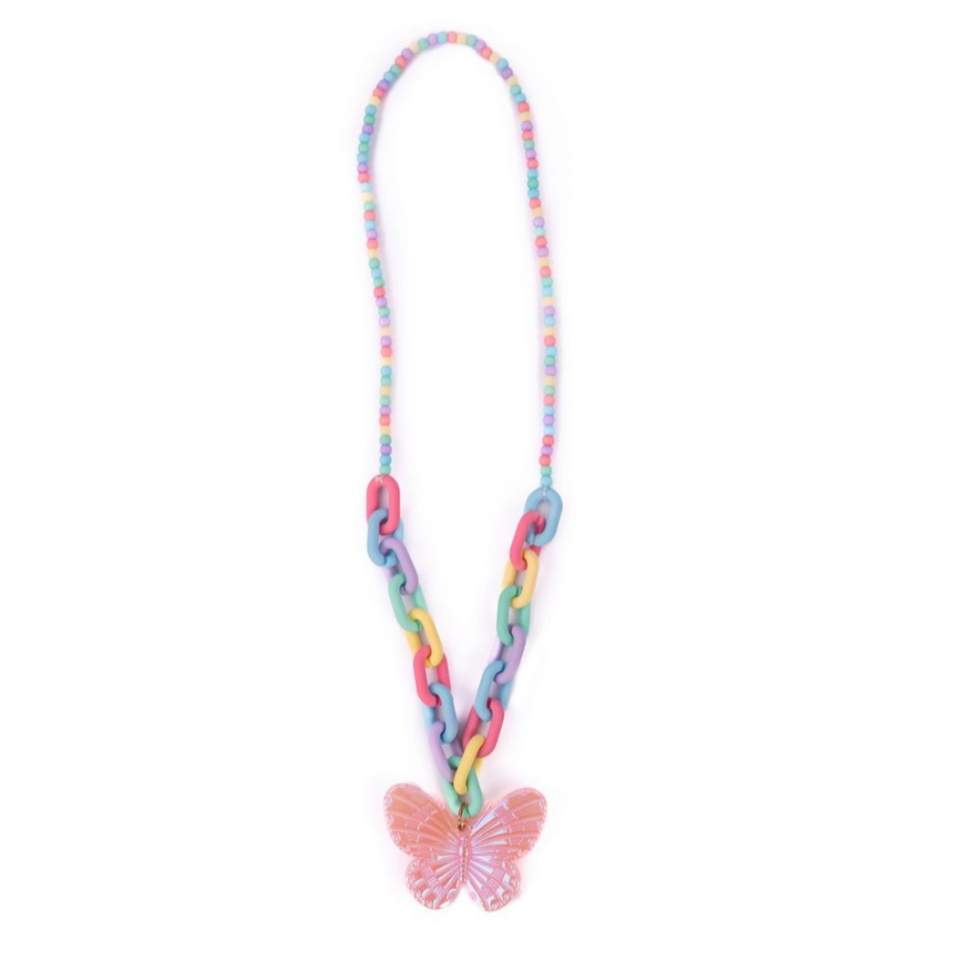 Creative Education Kaleidoscope Butterfly Necklace