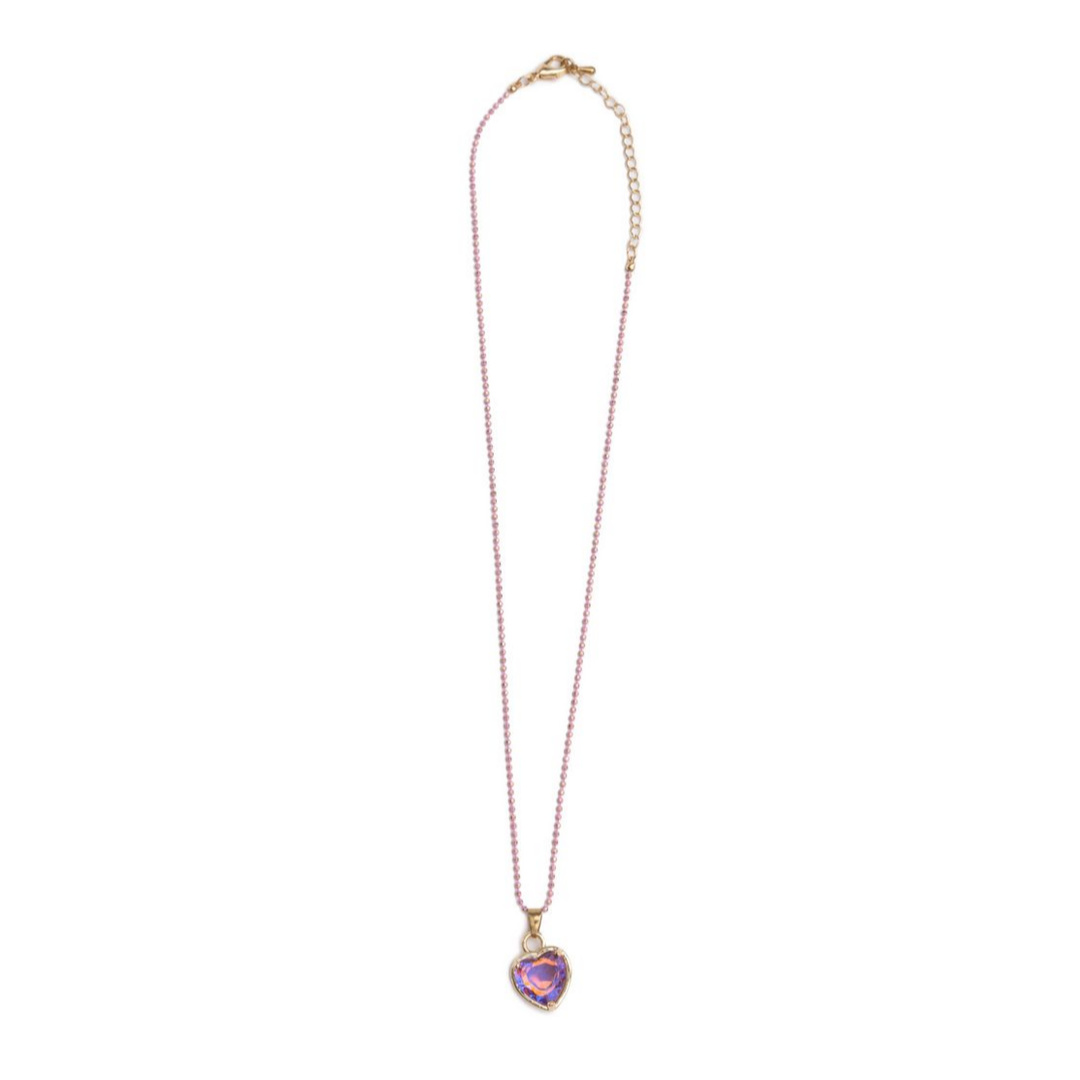 Creative Education Boutique Chic Lilac Love Necklace