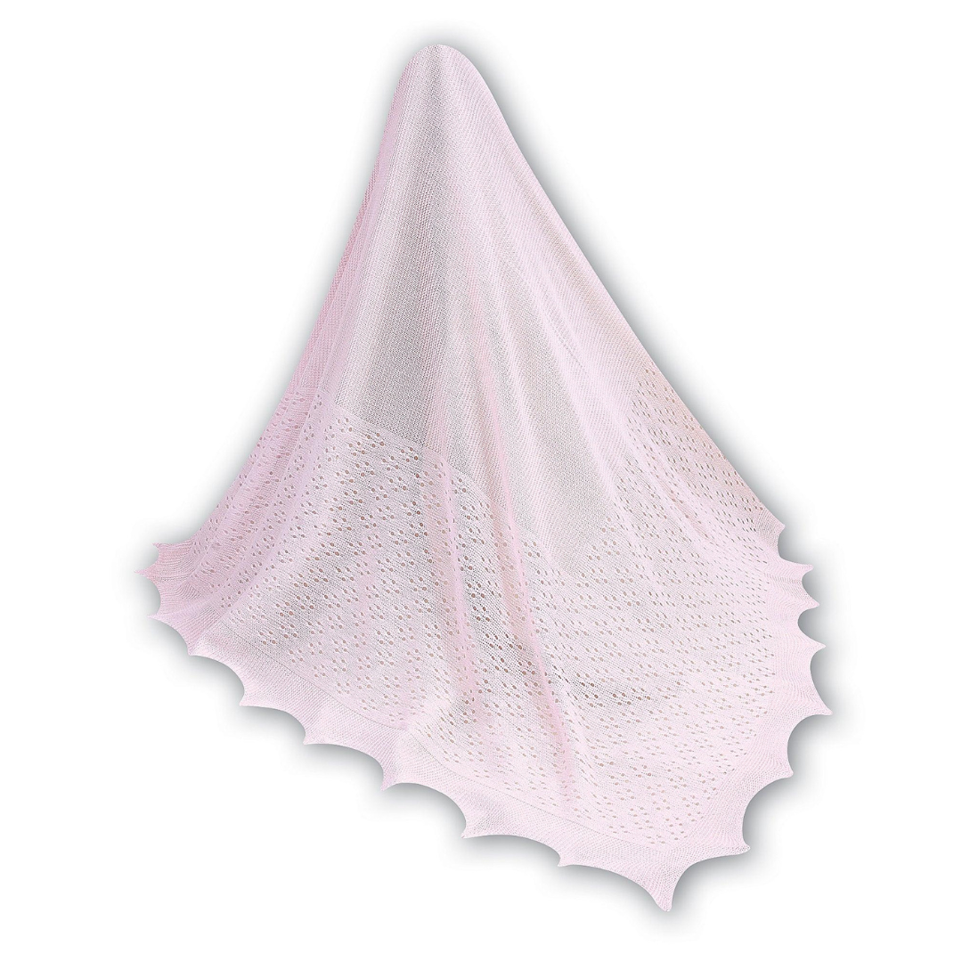 Sarah Louise Pink Shawl